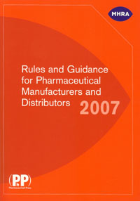 MCA Rules and Guidance for Pharm. Manufact'res & Dist'res 2002